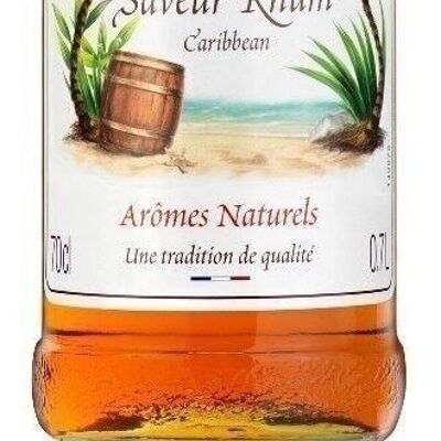 Sirop Saveur Rhum MONIN - Arômes naturels - 70cl