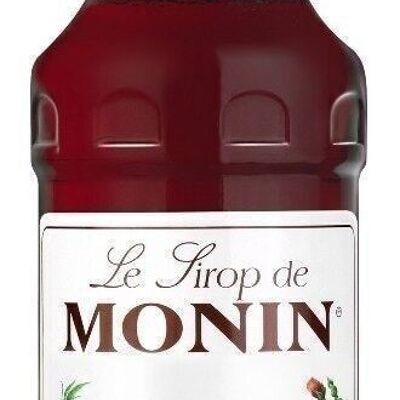 MONIN Sirope de Hibisco para bebidas frías o cócteles - Sabores naturales - 70cl