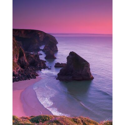 Mark Squire (Bedruthan Steps Sunset) , 40 x 50cm , PPR43967