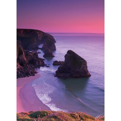 Mark Squire (Bedruthan Steps Sunset) , 30 x 40cm , PPR54110