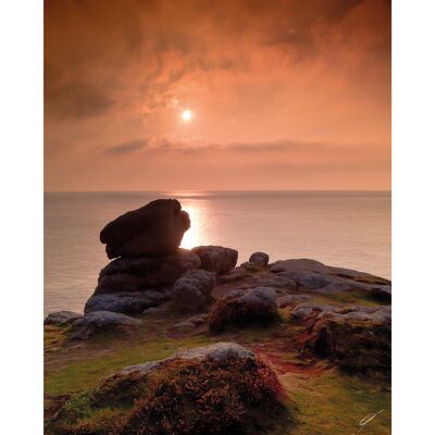 Mark Squire (Cornish Sunset at Lands End) , 40 x 50cm , PPR43970