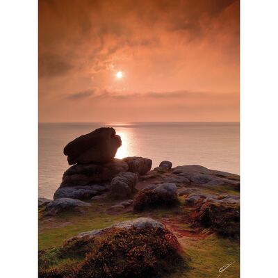 Mark Squire (Cornish Sunset at Lands End) , 30 x 40cm , PPR54113