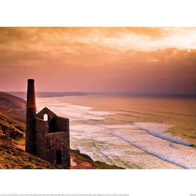Mark Squire (Sunset at Wheal Coates Engine House) , 30 x 40cm , PPR54119
