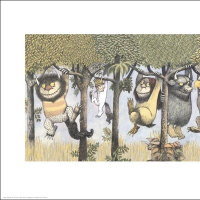 Maurice Sendak (Let the Wild Rumpus Start II) , 40 x 50cm , 44015