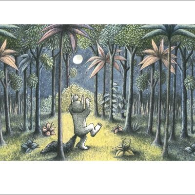 Maurice Sendak (To the Land of the Wild Things) , 60 x 80cm , 44017