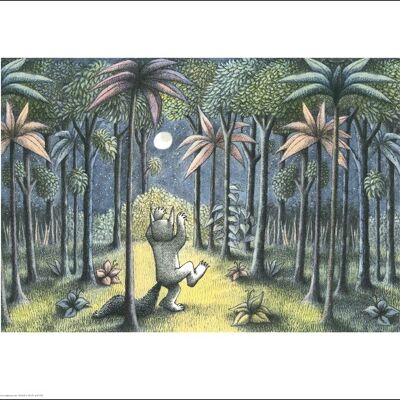 Maurice Sendak (To the Land of the Wild Things) , 40 x 50cm , 44065