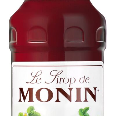 MONIN Strawberry Syrup - Natural flavors - 70cl