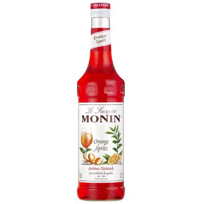 Sirope Orange Spritz MONIN para cócteles con o sin alcohol - Sabores naturales - 70cl