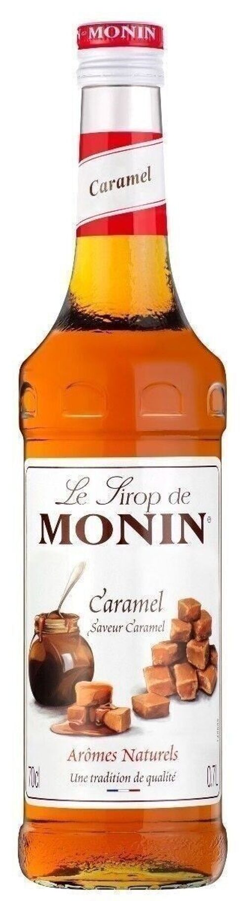 Sirop de Caramel MONIN pour aromatiser vos desserts de la fête des mères - Arômes naturels - 70cl