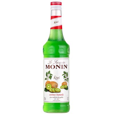 MONIN Sciroppo di Kiwi per cocktail o bevande rinfrescanti - Aromi naturali - 70cl