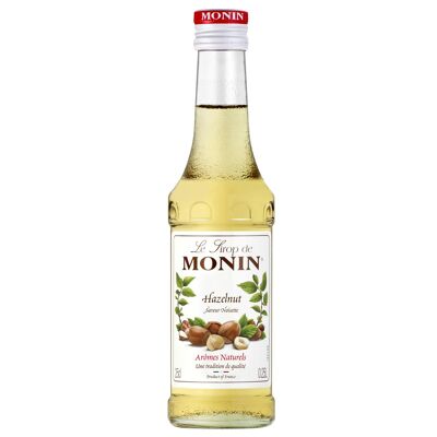 Sirop de Noisette MONIN pour boissons chaudes et desserts - Arômes naturels -  25cl