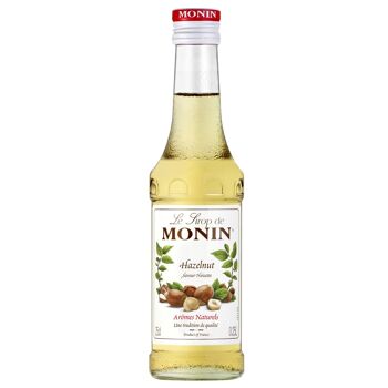 Sirop de Noisette MONIN pour boissons chaudes et desserts - Arômes naturels -  25cl 1