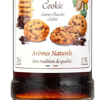 Sirop de Chocolat Cookies MONIN pour aromatiser vos chantilly de la fête des mères - Arômes naturels - 25cl