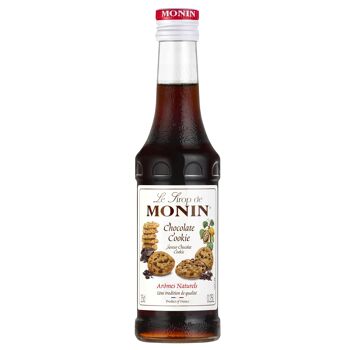 Sirop de Chocolat Cookies MONIN pour boissons chaudes ou frappés - Arômes naturels - 25cl 1