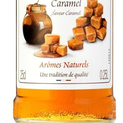 Sirop de Caramel MONIN pour aromatiser vos boissons chaudes ou cocktails de la fête des mères - Arômes naturels-  25cl