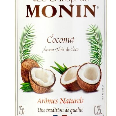 Sirop de Coco MONIN - Arômes naturels - 25cl