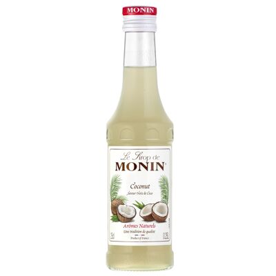 MONIN Sciroppo al Cocco per cocktail e bevande calde - Aromi naturali - 25cl