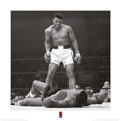 Muhammad Ali (v Liston) , 40 x 40cm , PPR45114