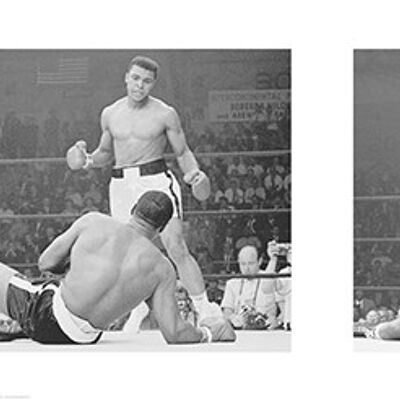 Muhammad Ali (Liston Triptych) , 95 x 33cm , PPR67042
