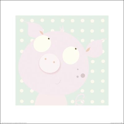 Nicola Evans (Pinky Piggy) , 40 x 40cm , 44380