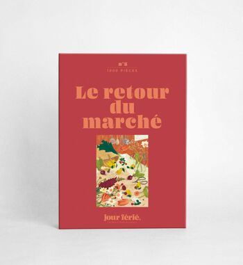 Le retour du marché Puzzle 1000 pcs 3