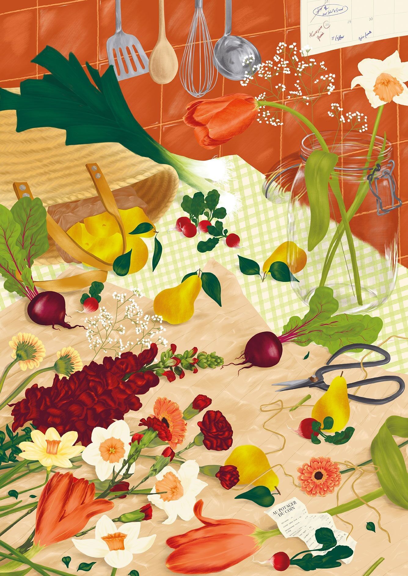 El regreso del mercado Puzzle 1000 uds.