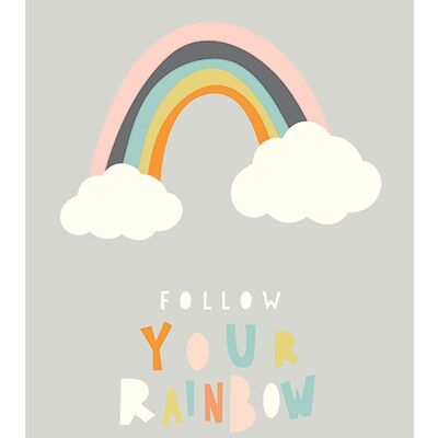 Nicola Evans (Follow Your Rainbow) , 30 x 40cm , PPR44835