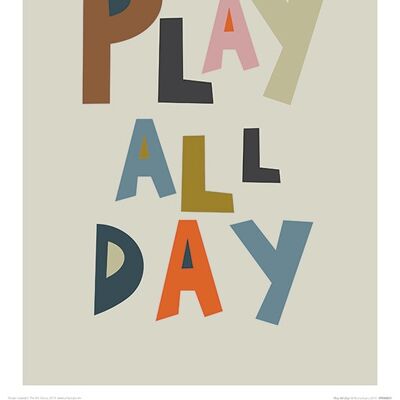 Nicola Evans (Play All Day) , 30 x 40cm , PPR44831