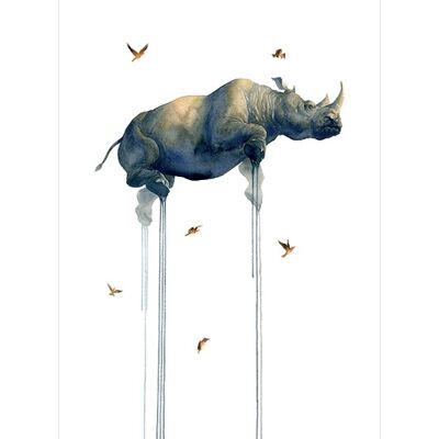Oliver Flores (Journey 2 Rhino) , 30 x 40cm , PPR44531