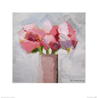 Paul Donaghy (Pink Trio) , 40 x 40cm , PPR45683