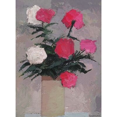 Paul Donaghy (Pink & White Peonies) , 30 x 40cm , PPR44784