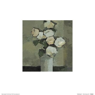 Paul Donaghy (White Roses II) , 30 x 30cm , PPR48395