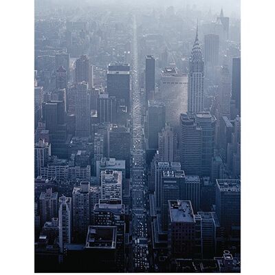 Pete Seaward (NY Aerial Straight Road) , 60 x 80cm , PPR40742