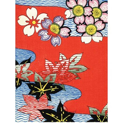 Piddix (Vintage Japanese Flowers) , 60 x 80cm , PPR51091