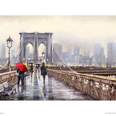 Richard Macneil (Brooklyn Bridge) , 30 x 40cm , PPR44550