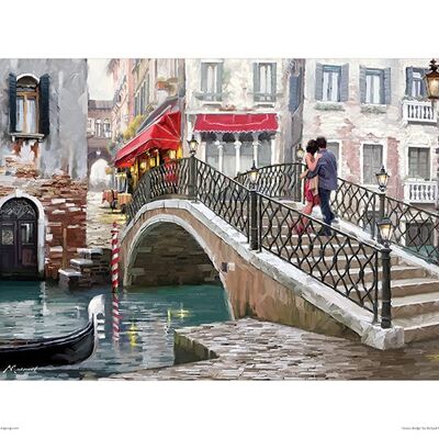 Richard Macneil (Venice Bridge) , 30 x 40cm , PPR44549