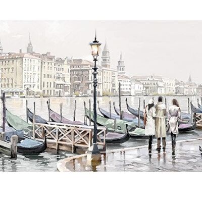 Richard Macneil (Quayside, Venice) , 50 x 100cm , PPR41223