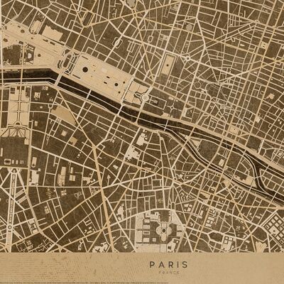 Rosana Laiz (Paris Map) , 30 x 40cm , PPR54040