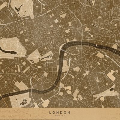 Rosana Laiz (London Map) , 40 x 50cm , PPR43908