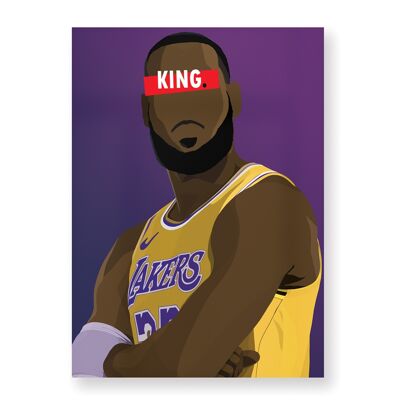 Poster Lebron James - 30X40 cm