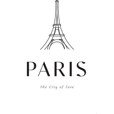 Rosana Laiz (Paris the City of Love) , 40 x 50cm , PPR43900