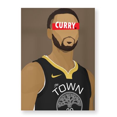 Stephen Curry-Poster – 30 x 40 cm