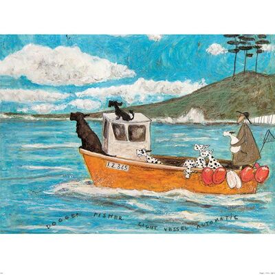 Sam Toft (Dogger, Fisher, Light Vessel Automatic) , 40 x 50cm , PPR43377