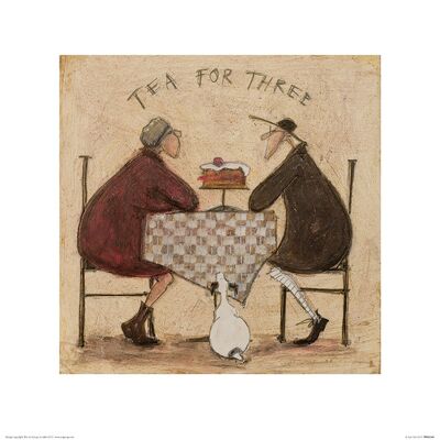 Sam Toft (Tea for Three 2) , 40 x 40cm , PPR45286