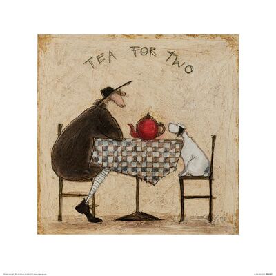 Sam Toft (Tea for Two) , 40 x 40cm , PPR45287