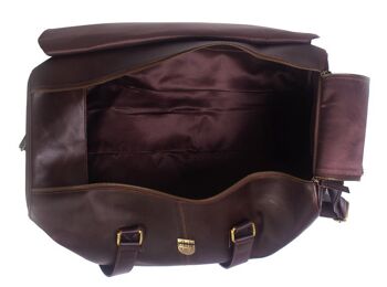 Sac de voyage en cuir Cornell - Sac de voyage pour hommes 6