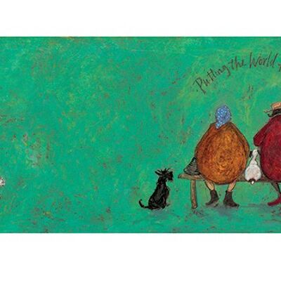 Sam Toft (Putting the World to Rights) , 50 x 100cm , PPR41140