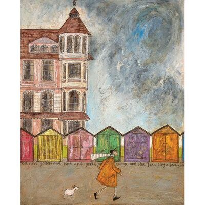 Sam Toft (I Can Sing a Beach Hut) , 40 x 50cm , PPR43505