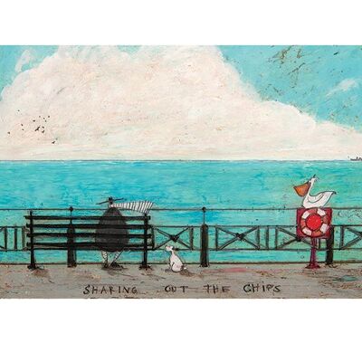 Sam Toft (Sharing out the Chips) , 60 x 80cm , PPR40944
