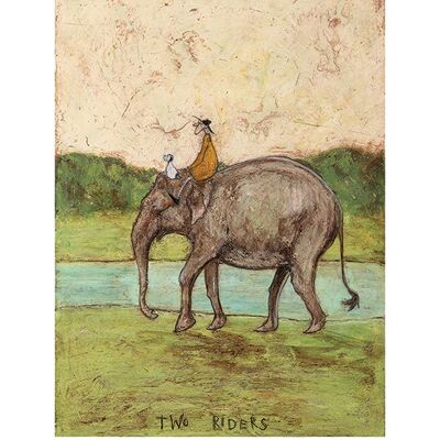 Sam Toft (Two Riders) , 60 x 80cm , PPR40947